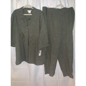 Pride And‎ Joy Womens Two Piece Pants Suit 24